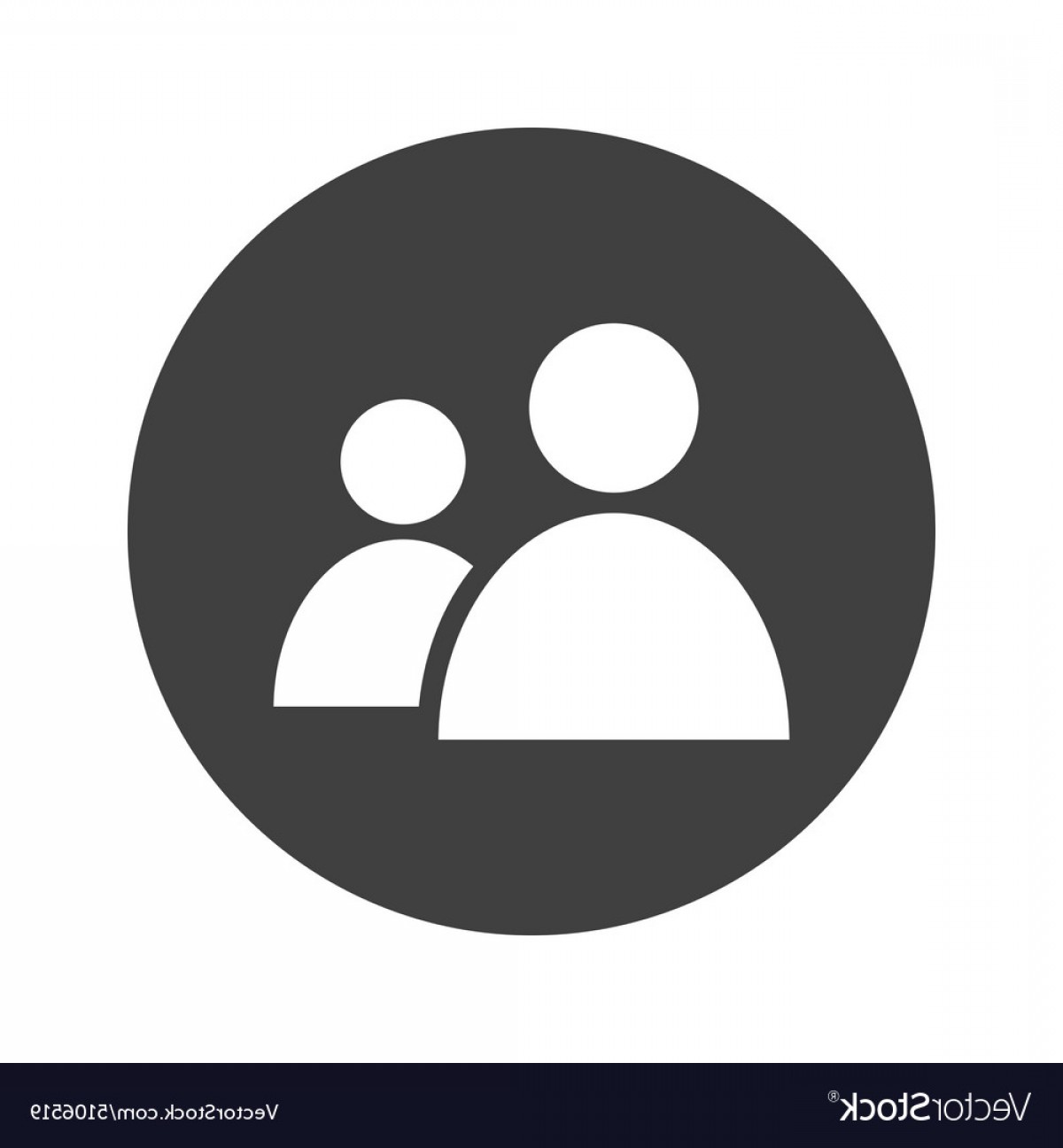 1200x1296 Monochrome Round Contacts Icon Vector Catchsplace