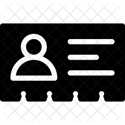 256x256 Contact Info Icon Of Glyph Style