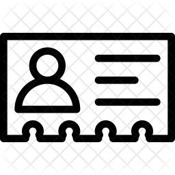 256x256 Contact Info Icon Of Line Style