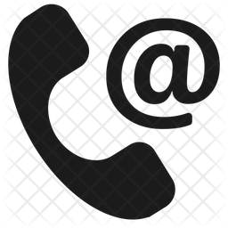 256x256 Contact Us Icon Of Glyph Style