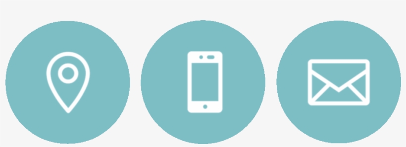 820x298 Contact Information Icon Set