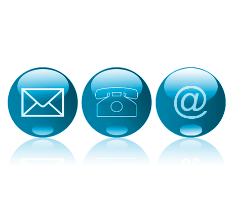 460x400 Contact Info Icon Images