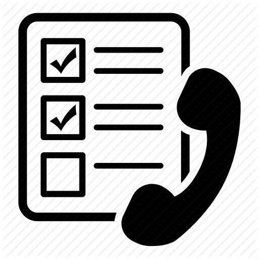 512x512 Call, Census, Contact, List, Phone, Poll, Survey Icon