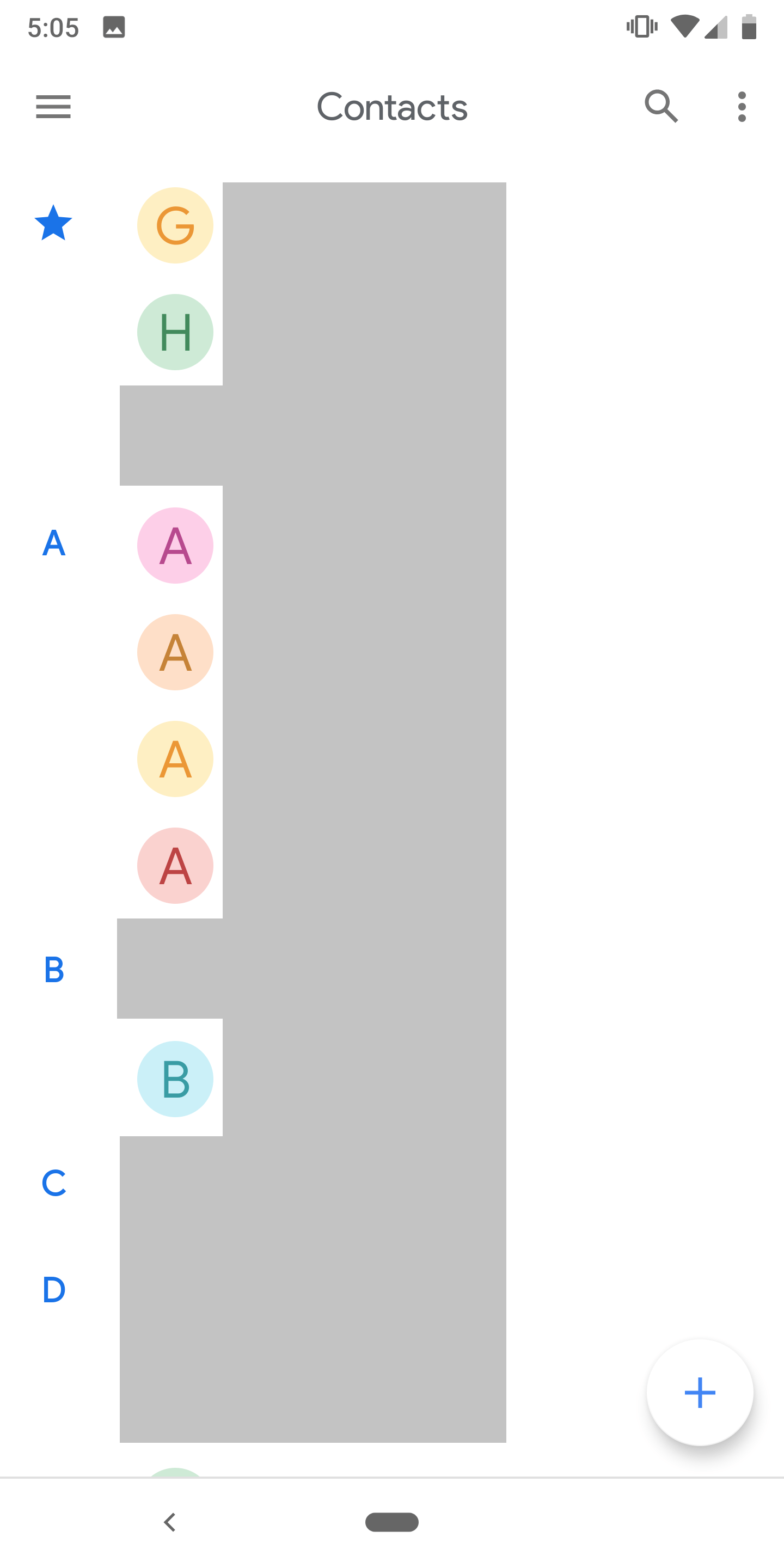 1440x2880 Google Contacts Adds Material Theme And A Tweaked App Icon