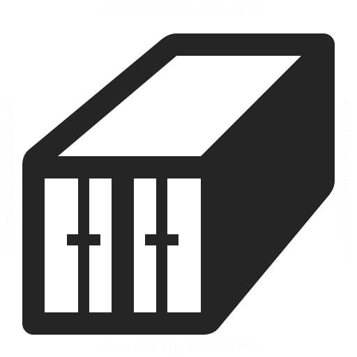 512x512 Cargo Container Icon Iconexperience