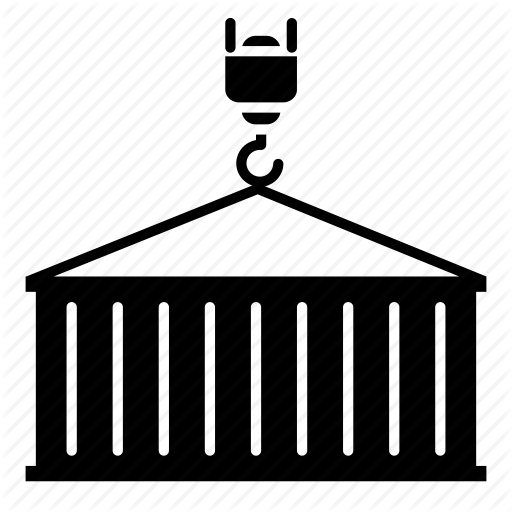 512x512 Cargo, Container Crane, Delivery, Lifting Crane, Shipping