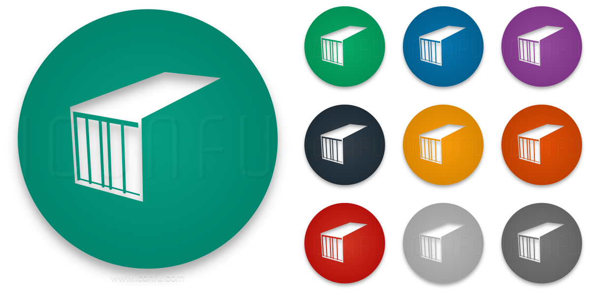 Container Icon at Vectorified.com | Collection of Container Icon free ...