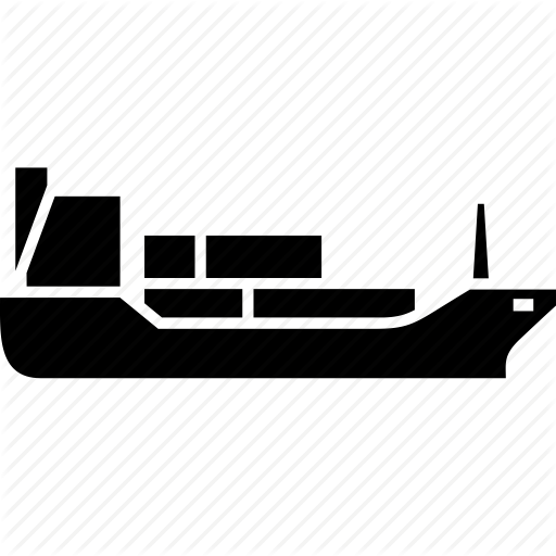 512x512 Barge, Cargo Ship, Container, Merchant Ship, Sea Delivery, Tanker
