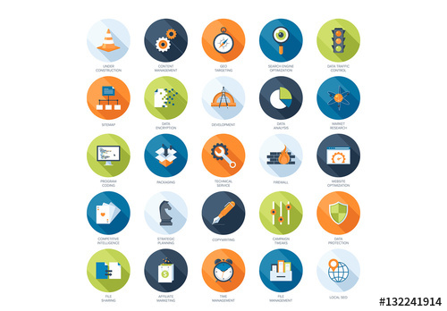 500x348 Analytics And Content Icons Buy This Stock Template