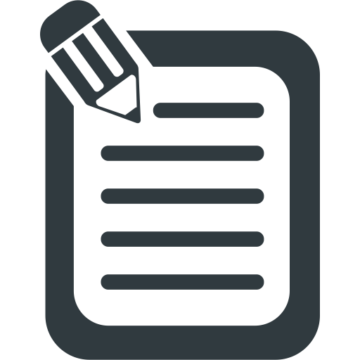 512x512 Compose, Content, Document, Pencil, Script, Sheet, Write Icon