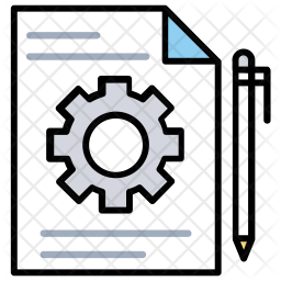 256x256 Content Management Icon Of Colored Outline Style