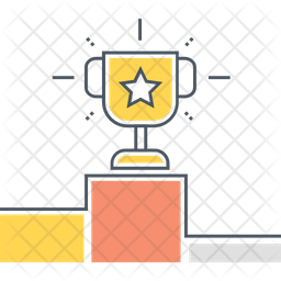 256x256 Seo Contest Icon Of Colored Outline Style
