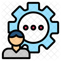 256x256 Context Icon Of Colored Outline Style