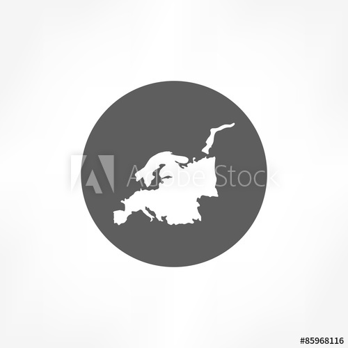 500x500 Europe Continent Icon
