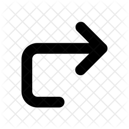 256x256 Continue Icon Of Line Style