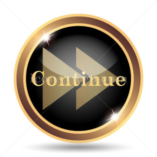 324x324 Continue Gold Icon