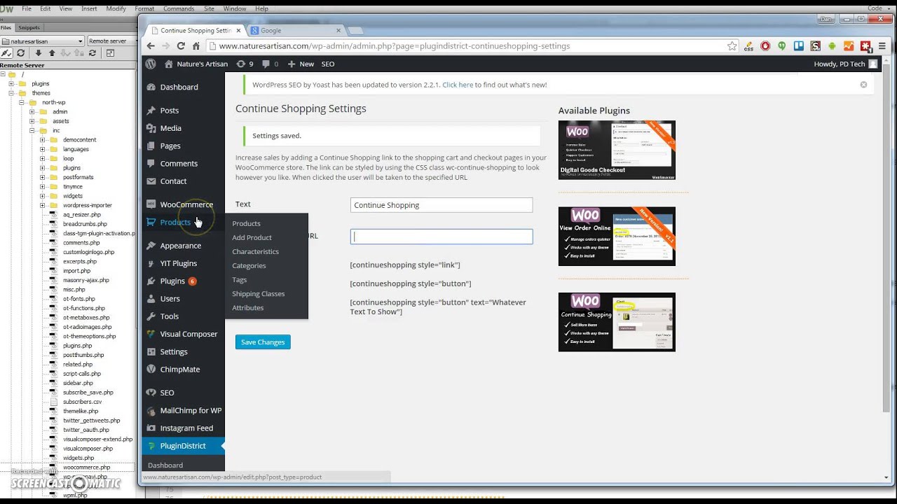 1280x720 Continue Shopping Changes