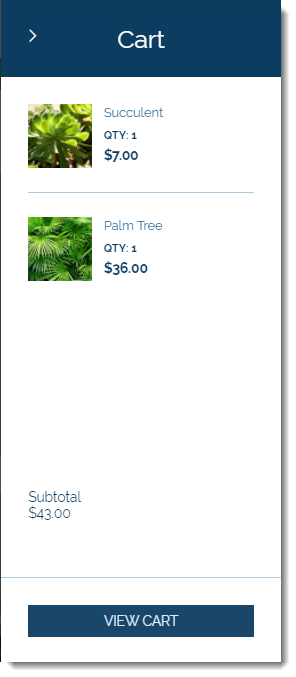 296x677 Customizing Your Wix Stores Mini Cart And Shopping Cart Icon