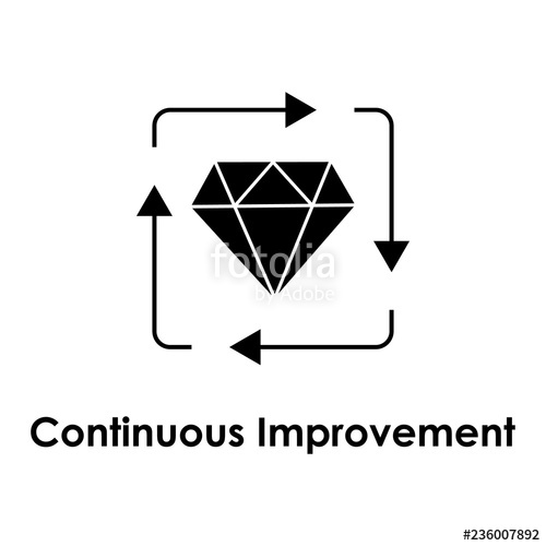 Diamond, Arrow, Continuous Improvement Icon Element Of Business 500x500 Diamond, Arrow, Continuous Improvement Icon Element Of Business