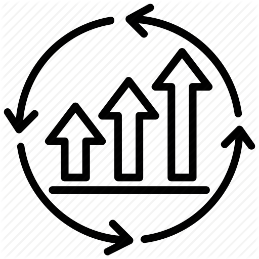 512x512 Continuous Improvement, Data Analysis, Data Visualization, Trend