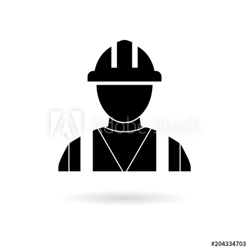 500x500 Contractor Icon, Workers Icon