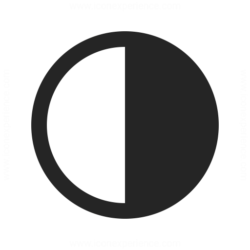 512x512 Contrast Icon Iconexperience