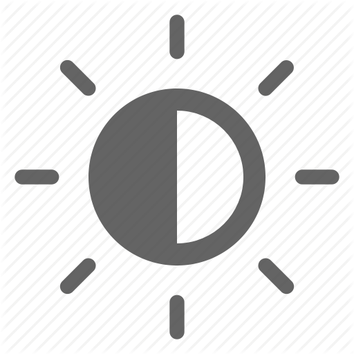 512x512 Bright, Brightness, Contrast Icon