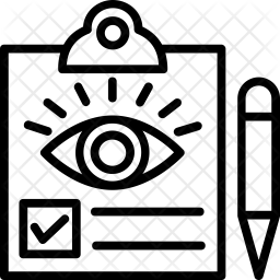 256x256 Quality Control Icon Of Line Style