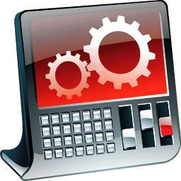 256x256 Control Panel Icon Download Flash Black Edition Icons Iconspedia