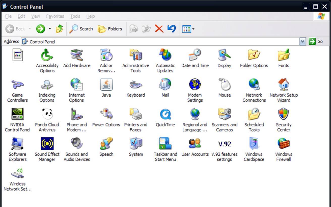 1312x820 Blank Icon In Control Panel
