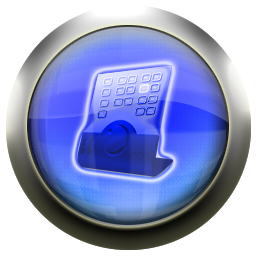 256x256 Classic Blue Control Panel Icons, Free Icons In Classic Blue