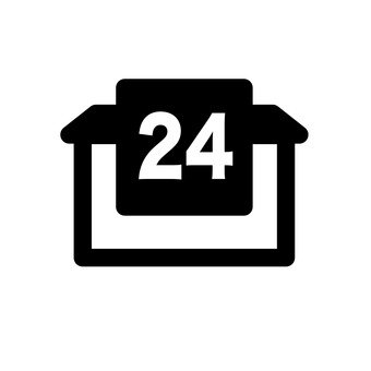 340x340 Free Silhouette Vector Icon Part Time Job