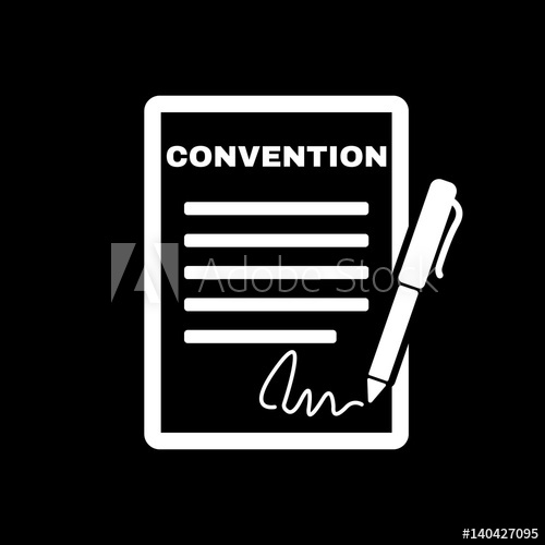 500x500 Convention Icon Contract And Signature, Pact, Accord, Agreement