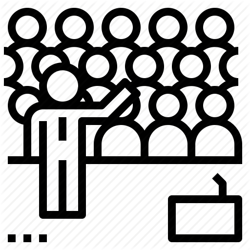 512x512 Conventions, Meeting, People, Seminar, Speaking Icon