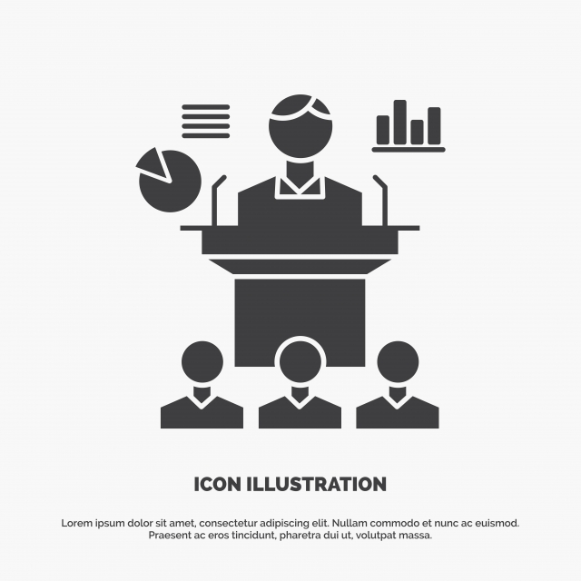640x640 Business Conference Convention Presentation Seminar Icon Gl