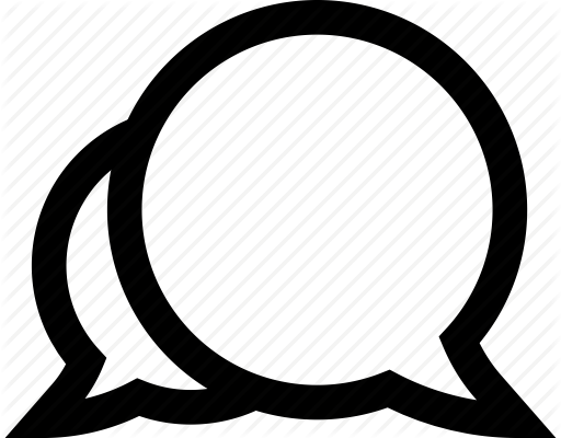 512x400 Chat Bubble, Conversation, Speech Bubble, Two Icon