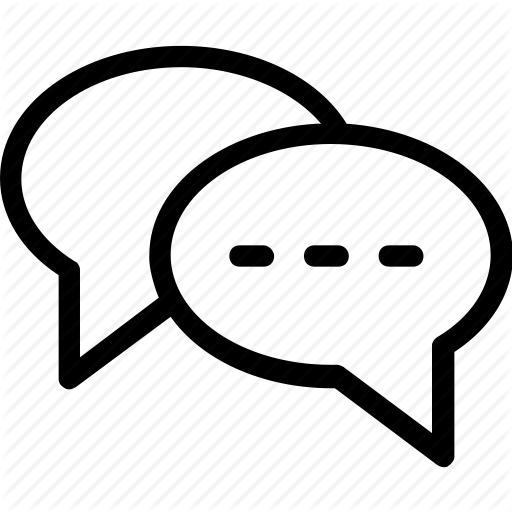 512x512 Chat Balloon, Chat Bubble, Conversation, Speech Balloon, Speech