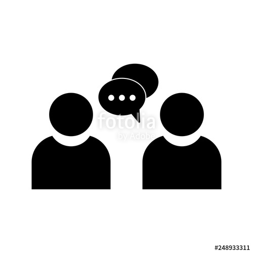 Vector Conversation Icon Stock Image And Royalty Free Vector 500x500 Vector Conversation Icon Stock Image And Royalty Free Vector