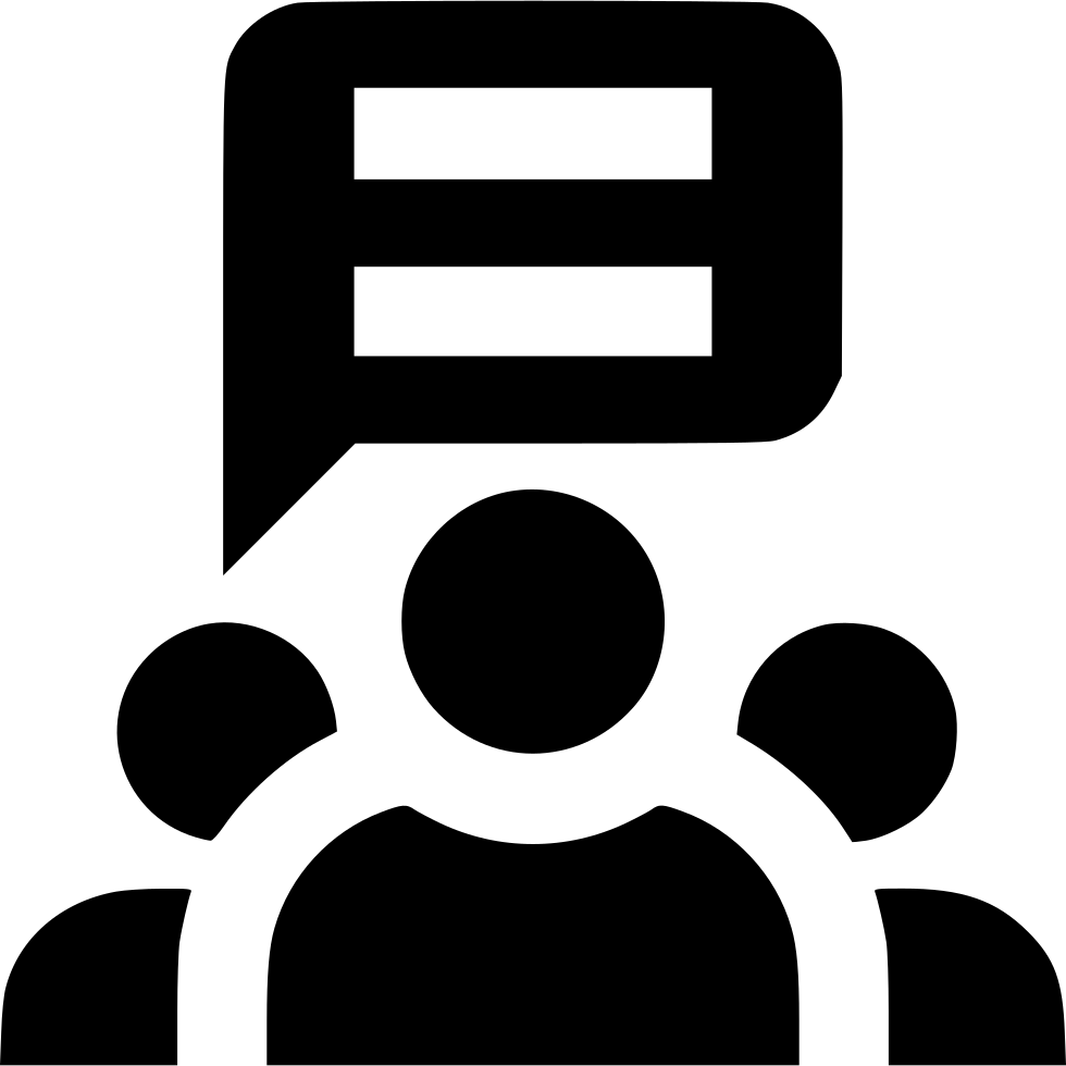 980x980 Group Conversation Png Icon Free Download