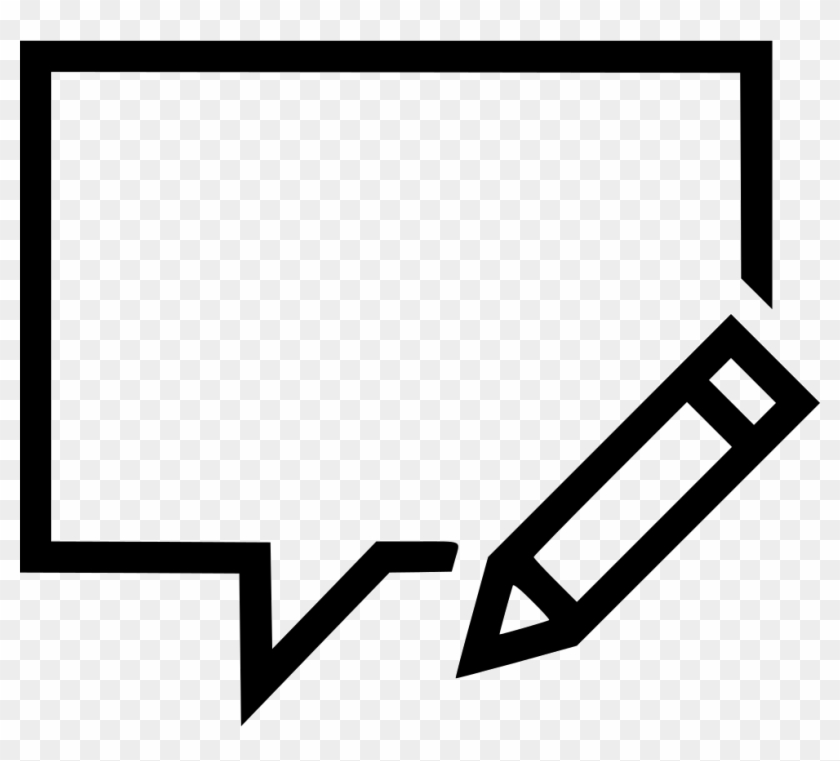 840x761 Message Edit Write Writing Bubble Pen Pencil Conversation