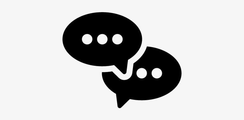 820x405 Chat Bubbles Vector