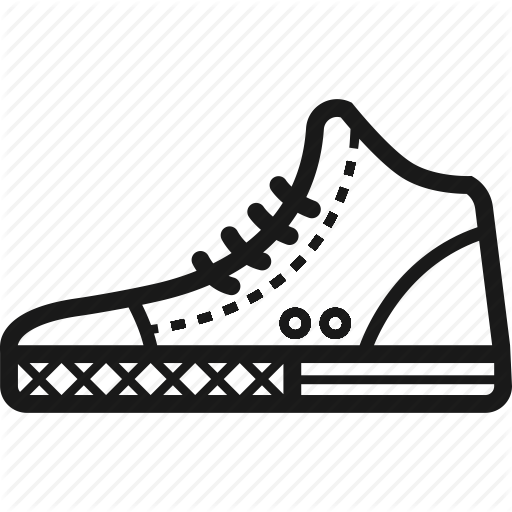 512x512 Boot, Converse, Fashion, Footwear, Laces, Shoe, Trainer Icon