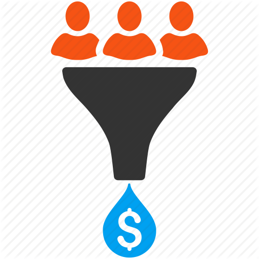 512x512 Clients, Conversion, Customers, Filter, Profit, Sale Funnel, Sales