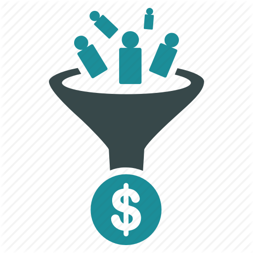 512x512 Conversion, Convert, Effect, Funnel, Leads, Rate, Sales Icon