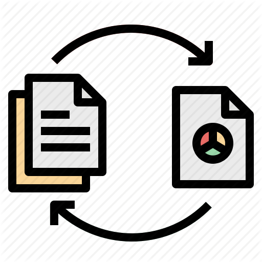 512x512 Conversion, Convert, Files, Graph, Transfer Icon