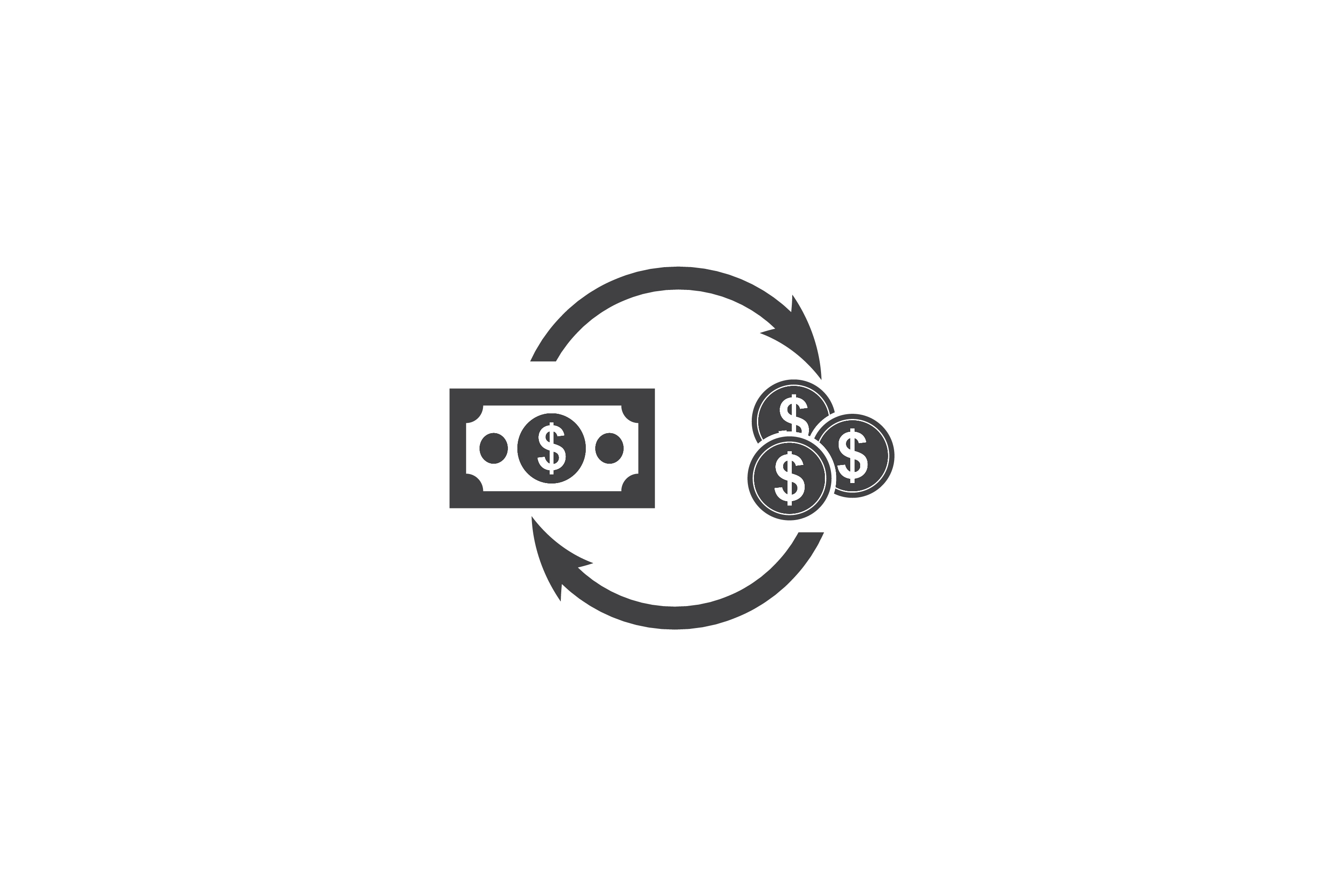 3125x2083 Money Convert Icon Graphic