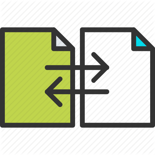 512x512 Arrow, Convert, Document, Exchange, File, Share, Swap Icon