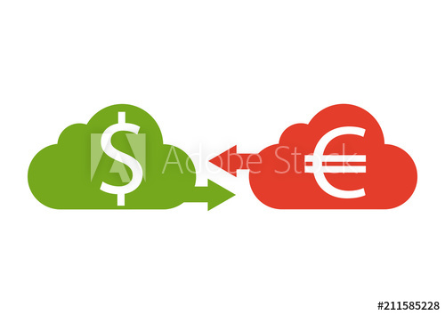 Euro And Dollar Currency Vector Money Currency Convert, Icon 500x354 Euro And Dollar Currency Vector Money Currency Convert, Icon