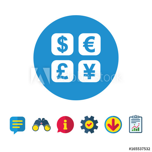 500x500 Currency Exchange Sign Icon Currency Converter Symbol Money