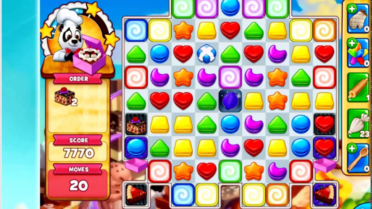 1280x720 Cookie Jam Level